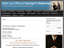 Tablet Screenshot of elder-law-advocate.com